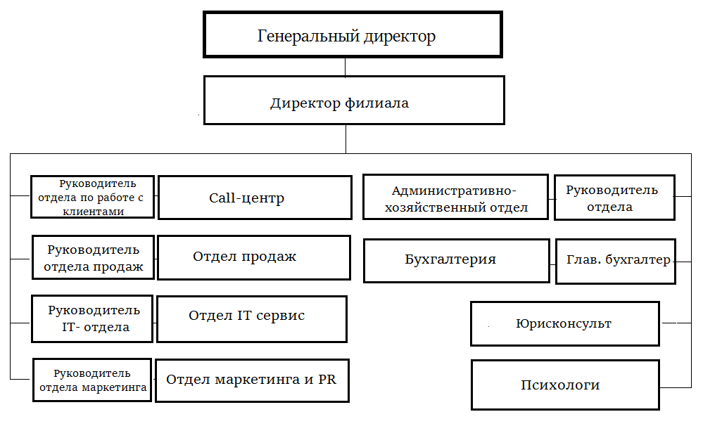 Вымпелком организационная структура букет клубники
