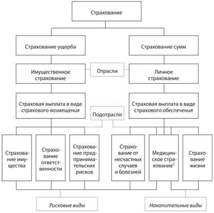 Виды убытков схема