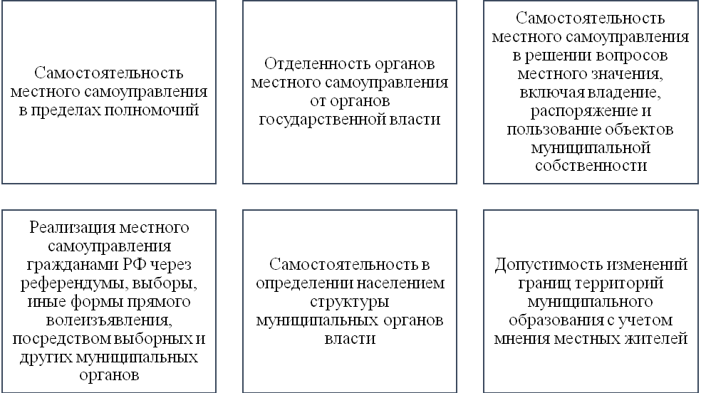 Органы местного самоуправления курсовая