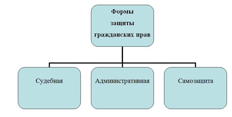 Курсовая работа: Судебная форма защиты прав и охраняемых интересов граждан и организаций