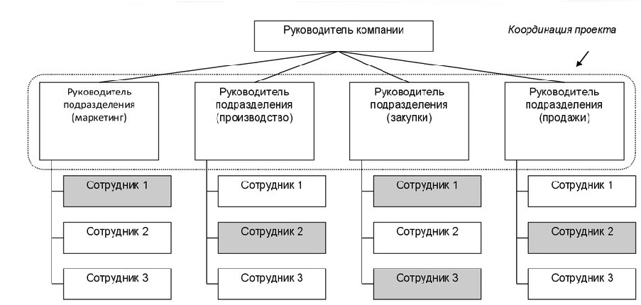 Относится к принципам выбора создания организационных структур управления проектами