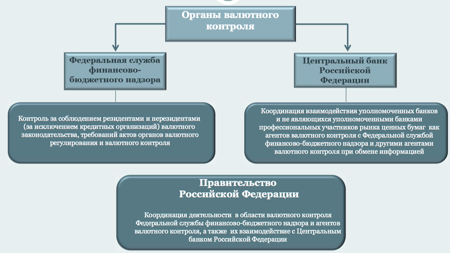 Органы валютного контроля россии