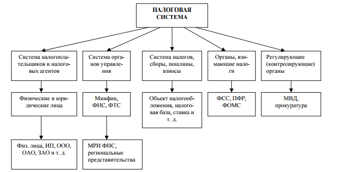 Структура налоговой
