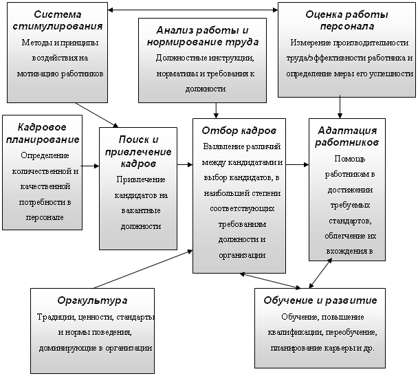 кадровая служба курсовая