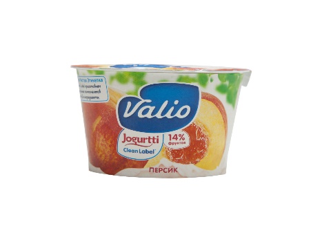 Йогурт Йогурт Valio с персиком - обзор и рейтинг