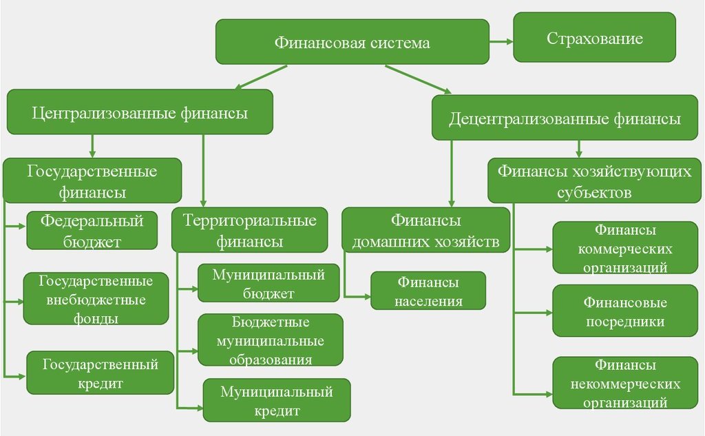 1 нарисуйте схему раскрывающую основные элементы финансовой системы рф