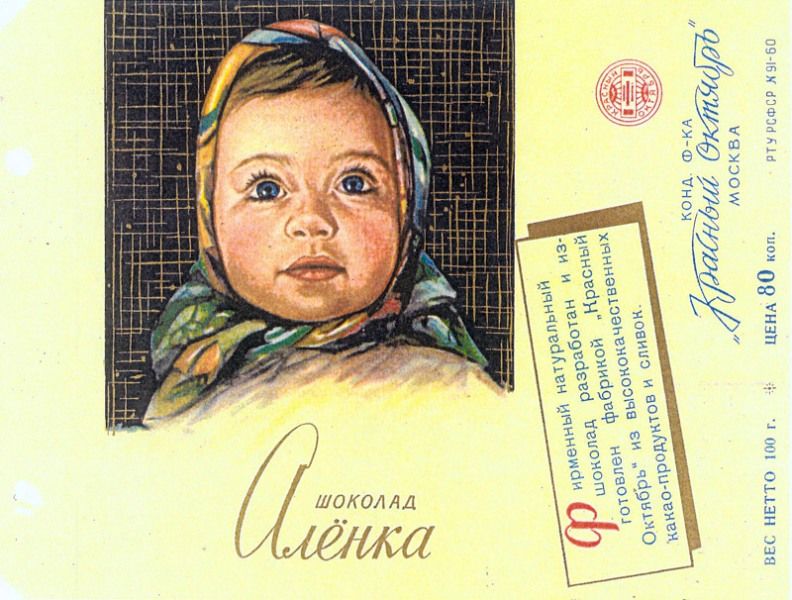 Реклама в СССР. История шоколада «Аленка», фото № 3