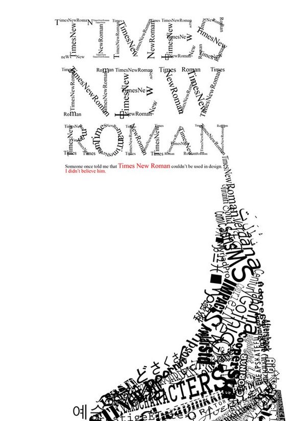 Times New Roman Typography