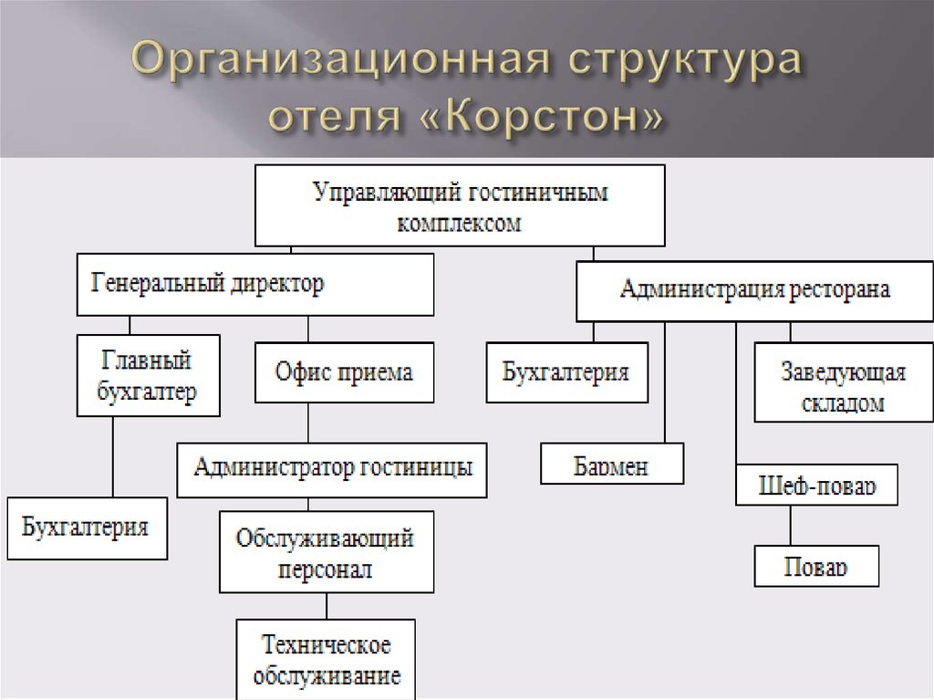 Организация работы службы приема размещения