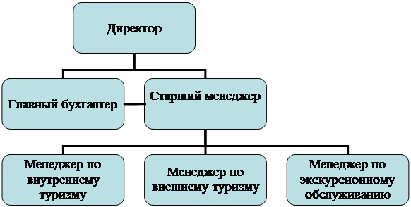 Функциональная схема организованного туризма