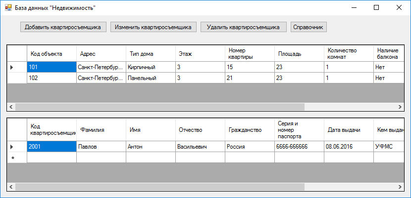 Курсовая Работа Ado.Net Курсовая Работа Ado.Net