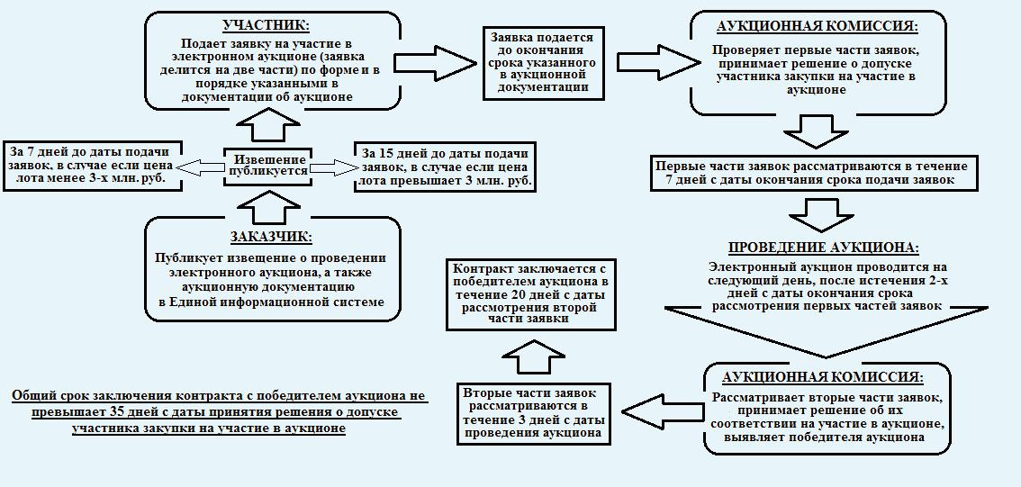 После решения россии. Схема проведения торгов. Схема проведения аукциона. Порядок подачи заявок на участие в электронном аукционе. Проведение запроса котировок схема проведения.
