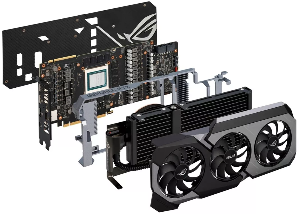 Устройство видеокарты. ASUS ROG Matrix GEFORCE RTX 2080 ti Platinum. ASUS Matrix Platinum RTX 2080ti. Охлаждение для RTX 2080. ASUS ROG 2080 ti сво