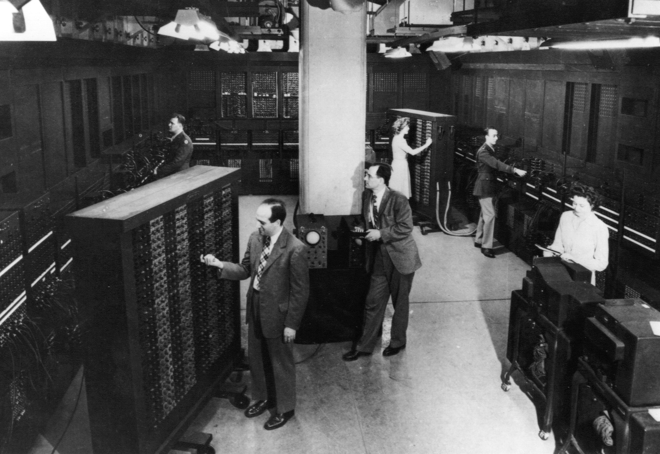 Первая эвм eniac картинки