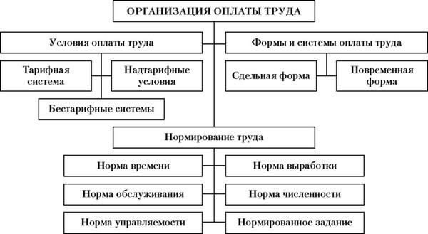 В одной организации использоваться различные схемы основной оплаты труда производственного персонала
