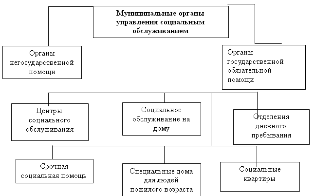 Принципы социального обслуживания схема