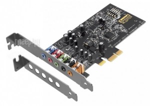Фото Creative Sound Blaster Audigy FX PCI-eX  int. Retail 70SB157000000