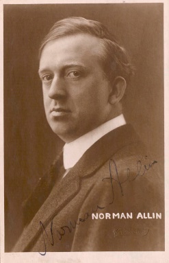 NORMAN ALLIN, Bass * 19 November 1884, Ashton-under-Lyne + 27 ...