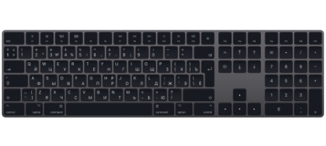 Купите Magic Keyboard с цифр. пан. цвета «сер. космос» - Apple (RU)
