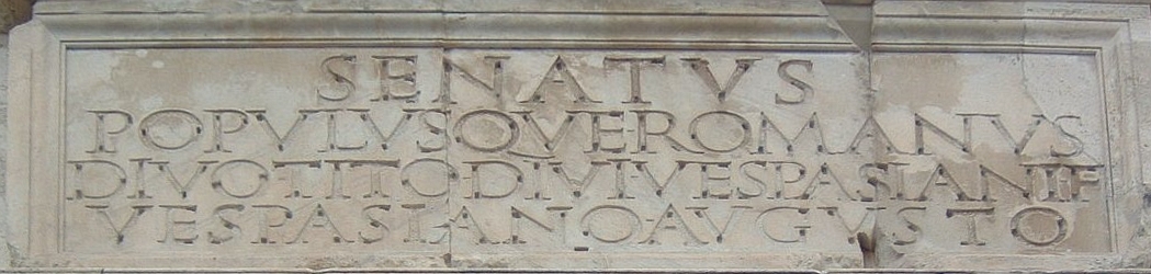 https://upload.wikimedia.org/wikipedia/commons/4/40/Arch.of.Titus-Inscription.jpg