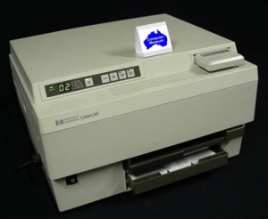 первый персональный лазерный принтер от компании HP
