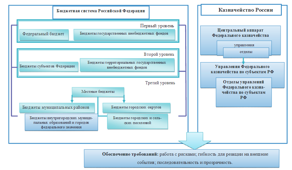 Дипломная работа: Казначейская система исполнения федерального бюджета, ее роль и пути укрепления в РФ